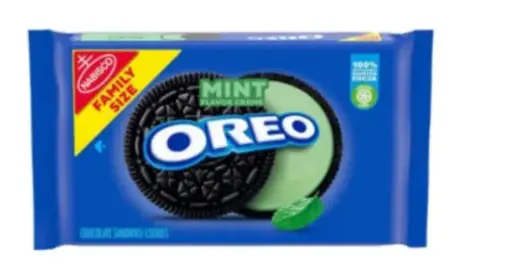 Oreo mint flavor creme